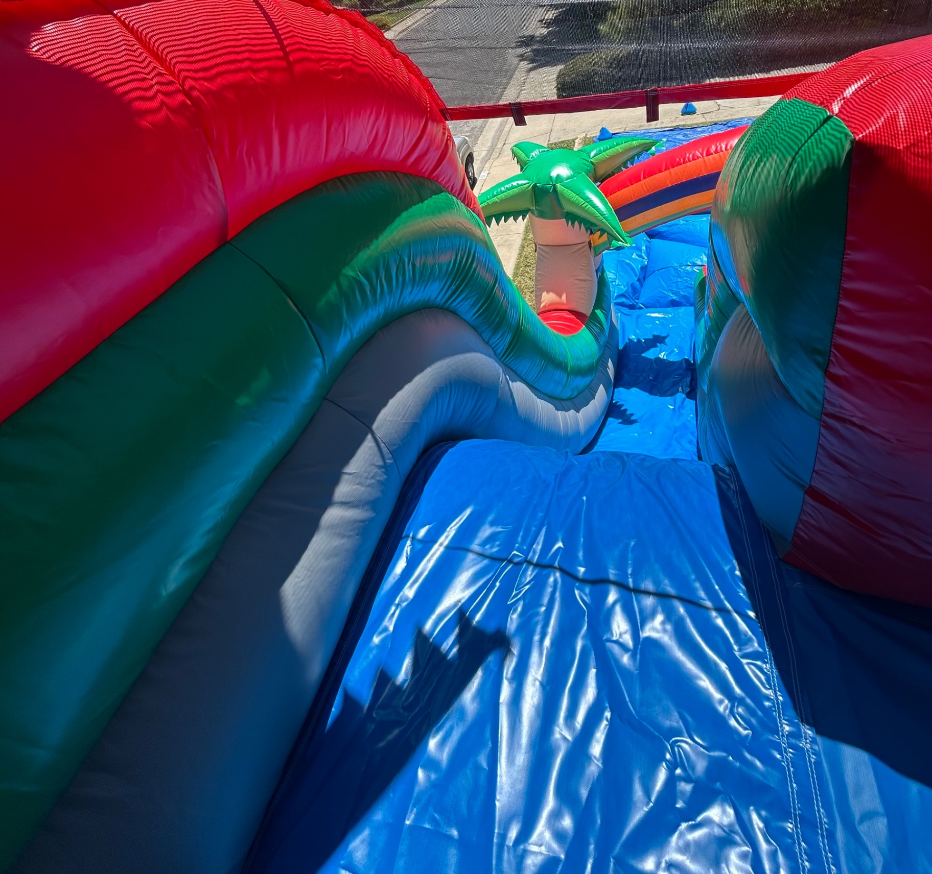 18ft Tropical Palm Double Blast Lane